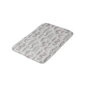 Tapis De Bain Motif à la mode de moustache (Angle)