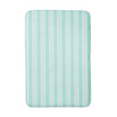 Tapis De Bain Motif à la pinte verte et blanche (Devant (Vertical))