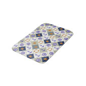 Tapis De Bain Motif à thème marin 2 (Angle)