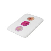 Tapis De Bain Motif à trois fleurs (Angle)