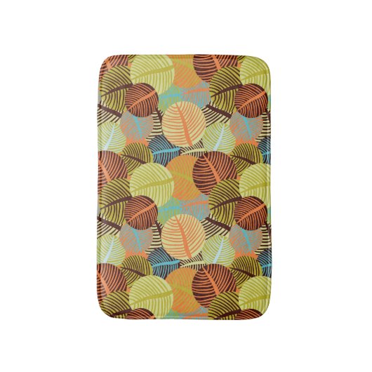 Tapis De Bain motif Abstrait (Devant (Vertical))