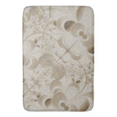 Tapis De Bain motif Abstrait beige (devant Vertical)