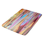 Tapis De Bain Motif abstrait coloré (Angle)