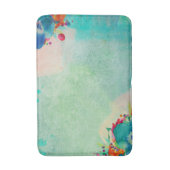 Tapis De Bain Motif Abstrait d'aquarelle (Devant (Vertical))