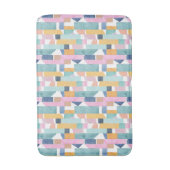 Tapis De Bain Motif abstrait de forme d'aquarelle (Devant (Vertical))