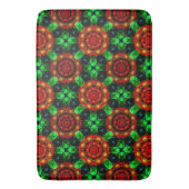 Tapis De Bain Motif abstrait élégant boho moderne floral #504 (devant Vertical)