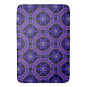 Tapis De Bain Motif Abstrait Élégant Boho Moderne Floral #505 (devant Vertical)