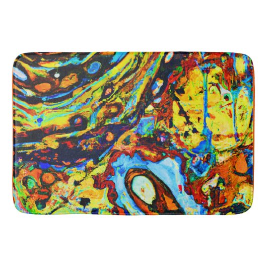 Tapis De Bain Motif Abstrait exceptionnel (Devant)