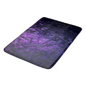 Tapis De Bain Motif Abstrait Glam violet (Angle)
