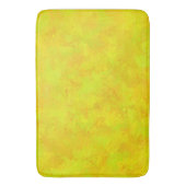 Tapis De Bain Motif Abstrait jaune orange (devant Vertical)