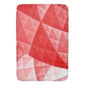 Tapis De Bain Motif abstrait rouge (devant Vertical)