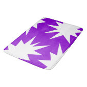 Tapis De Bain motif Abstrait - violet (Angle)