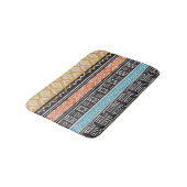 Tapis De Bain Motif africain Mélange bain Mat (Angle)