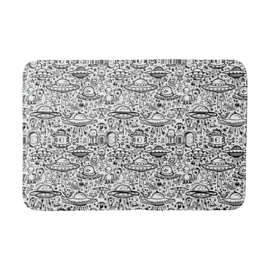 Tapis De Bain Motif Alien (Devant)