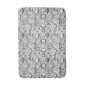 Tapis De Bain Motif Alien (Devant (Vertical))