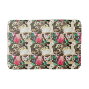 Tapis De Bain Motif animal tropical