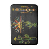 Tapis De Bain Motif animé Cactus Sud-Ouest (Devant (Vertical))