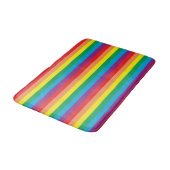 Tapis De Bain Motif arc-en-ciel simple (Angle)