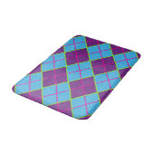 Tapis De Bain Motif Argyle Classique (Angle)