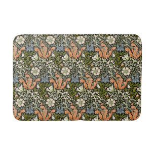 Tapis De Bain Motif Art Nouveau floral de William Morris Compton