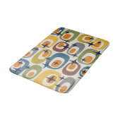 Tapis De Bain Motif atomique moderne du milieu du siècle (Angle)