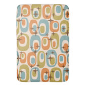 Tapis De Bain Motif Atomique Moderne du Milieu du Siècle (devant Vertical)