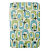 Tapis De Bain Motif atomique moderne du milieu du siècle (devant Vertical)