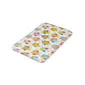 Tapis De Bain motif avec des oiseaux (Angle)