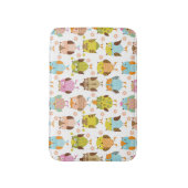 Tapis De Bain motif avec des oiseaux (Devant (Vertical))