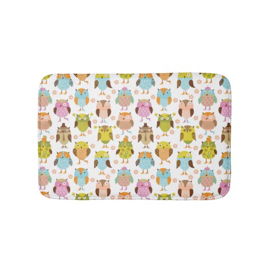 Tapis De Bain motif avec des oiseaux (Devant)