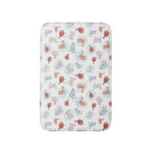 Tapis De Bain motif avec des oiseaux de bande dessinée (Devant (Vertical))