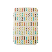 Tapis De Bain Motif avec la moustache (Devant (Vertical))