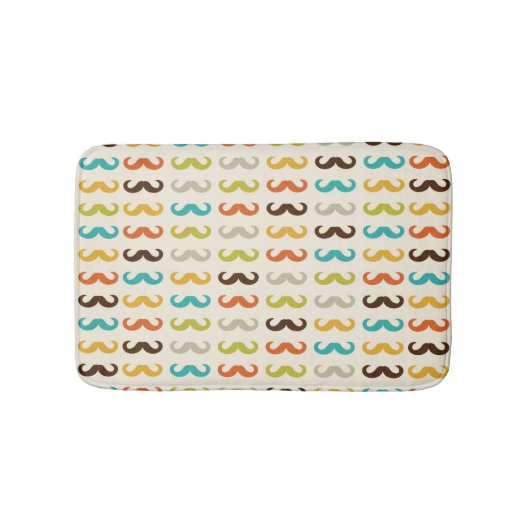 Tapis De Bain Motif avec la moustache (Devant)