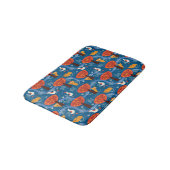 Tapis De Bain motif avec les chats et les oiseaux mignons (Angle)