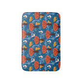 Tapis De Bain motif avec les chats et les oiseaux mignons (Devant (Vertical))