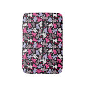 Tapis De Bain motif avec les chats mignons 3 de griffonnage de (Devant (Vertical))