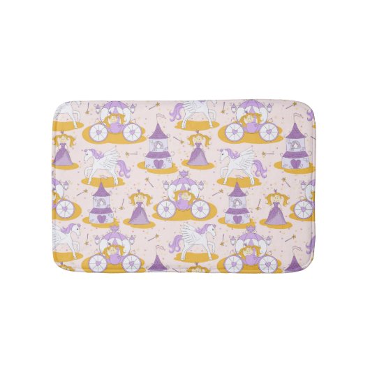 Tapis De Bain motif avec une princesse (Devant)