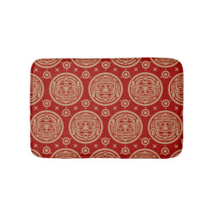Tapis De Bain Motif aztèque
