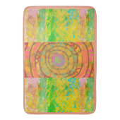 Tapis de Bain - Motif Aztèque (devant Vertical)