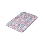 Tapis De Bain Motif aztèque géométrique abstrait 3 (Angle)