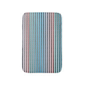 Tapis De Bain Motif aztèque tribal d'Ombre (Devant (Vertical))