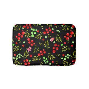 Tapis De Bain Motif Berries