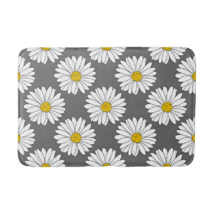Tapis De Bain Motif blanc gris-jaune