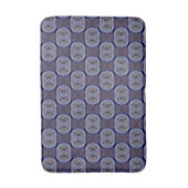 Tapis De Bain Motif bleu (Devant (Vertical))