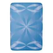 Tapis De Bain motif bleu topaz (devant Vertical)