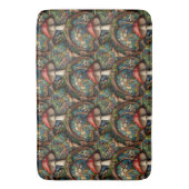 Tapis De Bain Motif bohème élégant rétro (devant Vertical)