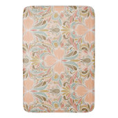 Tapis De Bain Motif Boho Art Nouveau moderne (devant Vertical)