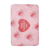 Tapis De Bain Motif Bonne Saint Valentin 2023 Arrière - plan (Devant (Vertical))