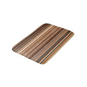 Tapis De Bain Motif Brown trié (Angle)