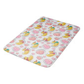 Tapis De Bain Motif Canard Et Oeufs De Pâques (Angle)